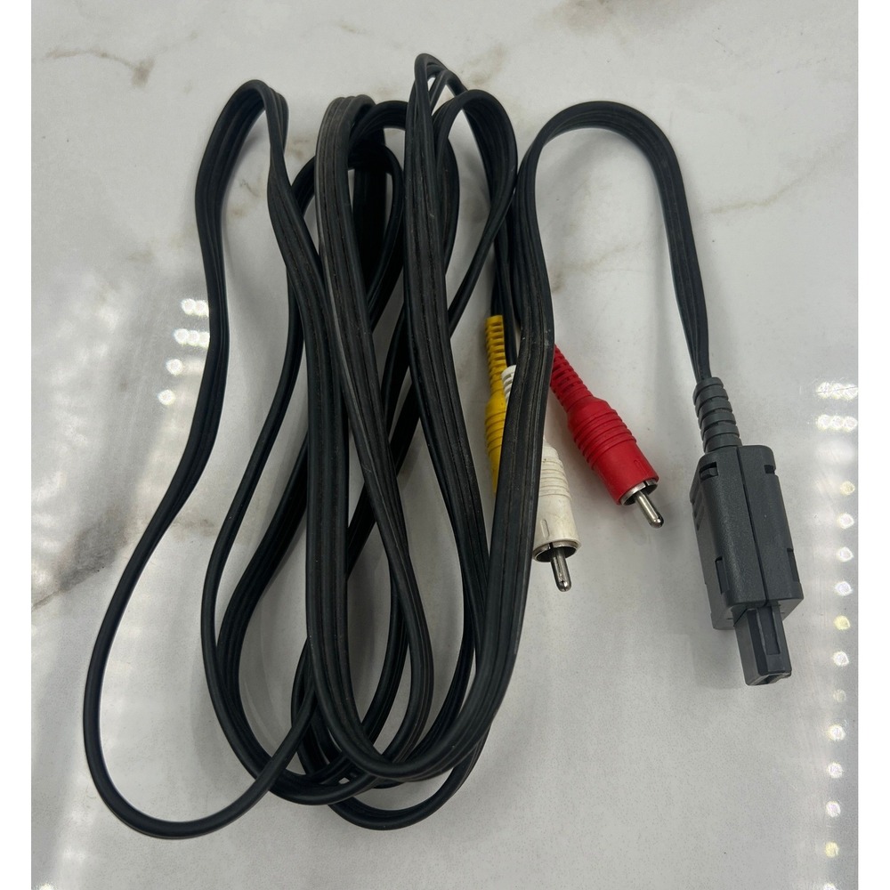 Nintendo AV Cable Composite RCA Video Audio OEM SNES N64 GameCube SHVC-008